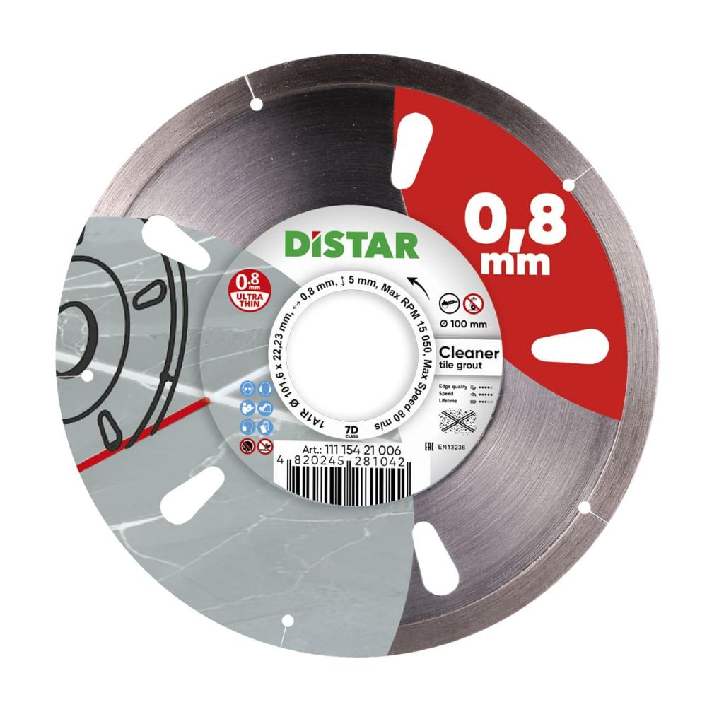 Διαμαντόδισκος Αφαίρεσης Αρμών 101.6x0.8 Cleaner Distar