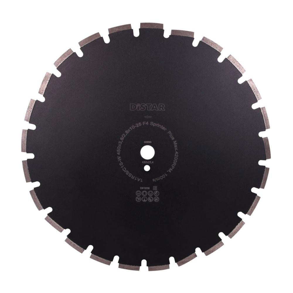 Διαμαντόδισκος Ασφάλτου Sprinter Plus 450x3,8/2,8x10x25,4 Distar