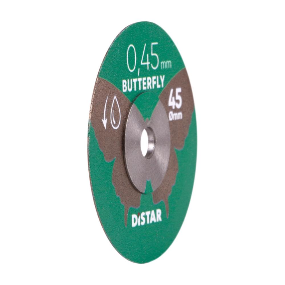 Διαμαντόδισκος Πολυεργαλείου Υγρής Κοπής Με Αξονάκι Για Πορσελάνη 45x0.45 Butterfly Distar
