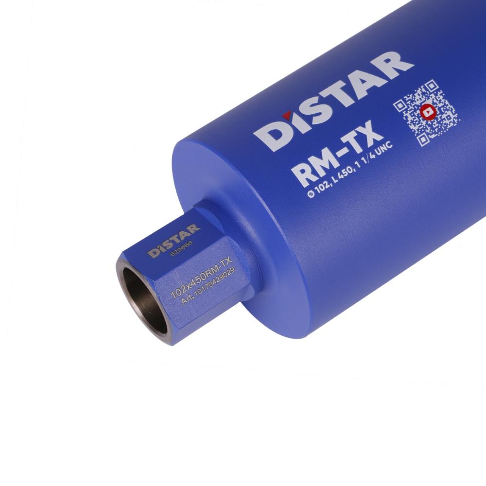 Διαμαντοκορώνα Καροτιέρας Ξηρής Κοπής 102x450mm x 1 1/4 RM-TX Distar