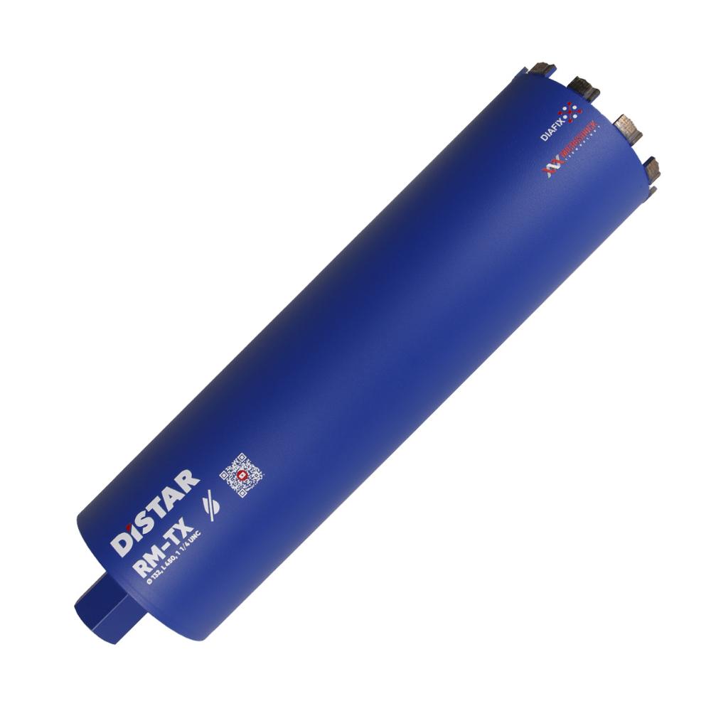 Διαμαντοκορώνα Καροτιέρας Ξηρής Κοπής 132x450mm x 1 1/4 RM-TX Distar