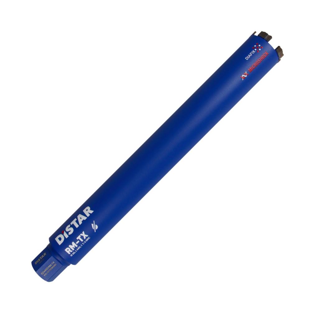 Διαμαντοκορώνα Καροτιέρας Ξηρής Κοπής 62x450mm x 1 1/4 RM-TX Distar
