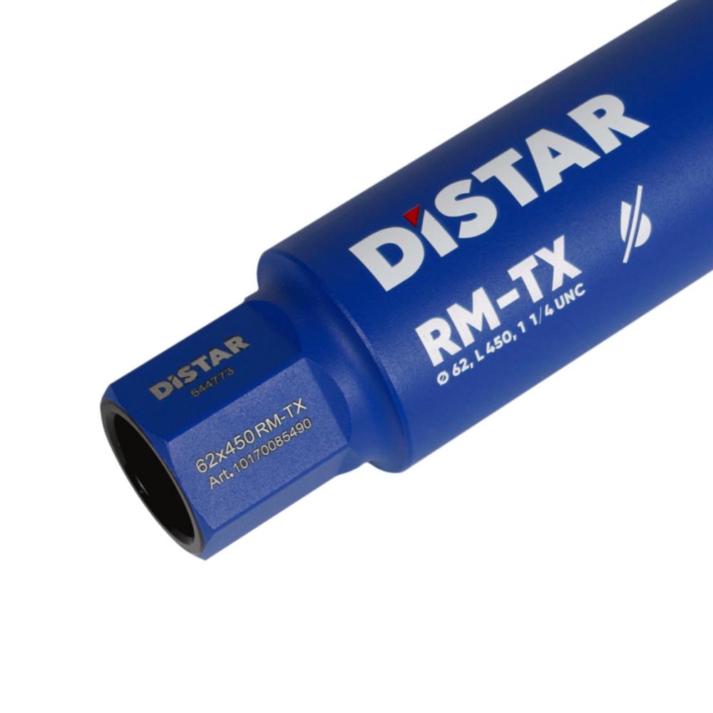 Διαμαντοκορώνα Καροτιέρας Ξηρής Κοπής 62x450mm x 1 1/4 RM-TX Distar