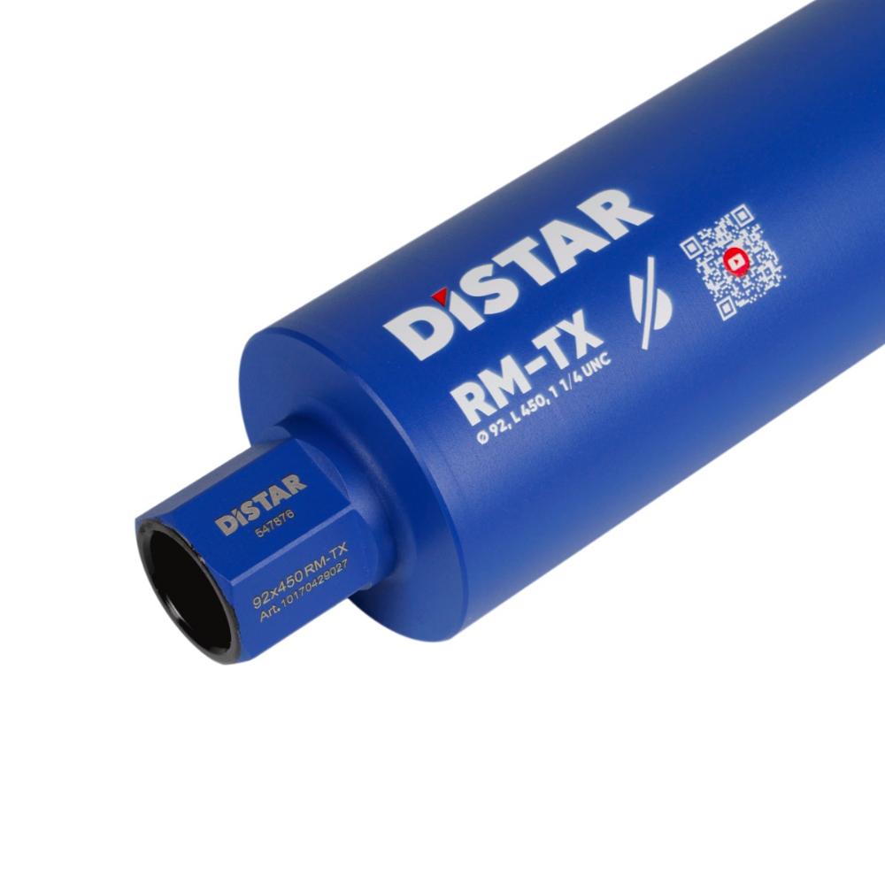 Διαμαντοκορώνα Καροτιέρας Ξηρής Κοπής 92x450mm x 1 1/4 RM-TX Distar