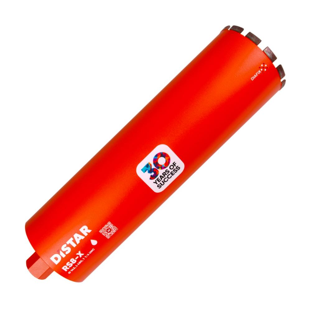 Διαμαντοκορώνα Καροτιέρας Υγρής Κοπής 142x450mm x 1 1/4 RS8-X Distar