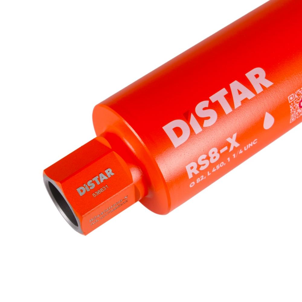 Διαμαντοκορώνα Καροτιέρας Υγρής Κοπής 82x450mm x 1 1/4 RS8-X Distar
