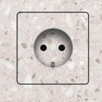 Κρυφή Πρίζα Λευκό Χρώμα Edplit Socket Mechanism