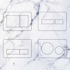 Κρυφό Μπουτόν Λεκάνης Edplit M1 – Hidden Flush Button (7 σε 1)