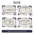 Κρυφό Μπουτόν Λεκάνης Edplit M1 – Hidden Flush Button (7 σε 1)