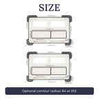 Κρυφό Μπουτόν Λεκάνης Edplit M2 – Hidden Flush Button (7 Σε 1)