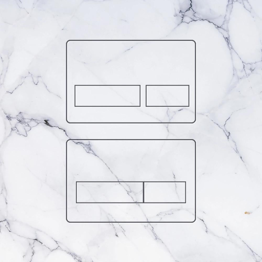Κρυφό Μπουτόν Λεκάνης Edplit M2 – Hidden Flush Button (7 Σε 1)