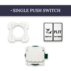 Κρυφός Διακόπτης Μονός Edplit – Hidden Switch Module (Invisible Push Switch)