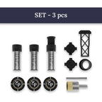 Κρυφό Σετ Άγκριστρο Πετσέτας Edplit – Hidden Towel Holder Set (3 Τεμάχια)