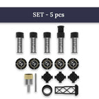 Κρυφό Σετ Άγκριστρο Πετσέτας Edplit – Hidden Towel Holder Set (5 Τεμάχια)